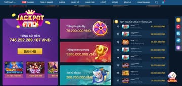 Giao diện Jackpot Win55